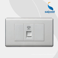 Saip/Saipwell Hot Sales Южноамериканская стандартная ICC Power Flat Wall Switch